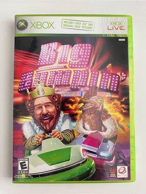 Big Bumpin' (Microsoft Xbox & Xbox 360, 2006) Burger King Bumper Cars Video Game